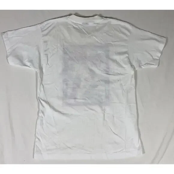 Vintage Neon Single Stitch NCA Rules National Cheerleaders Camp Shirt Size L - Picture 8 of 11